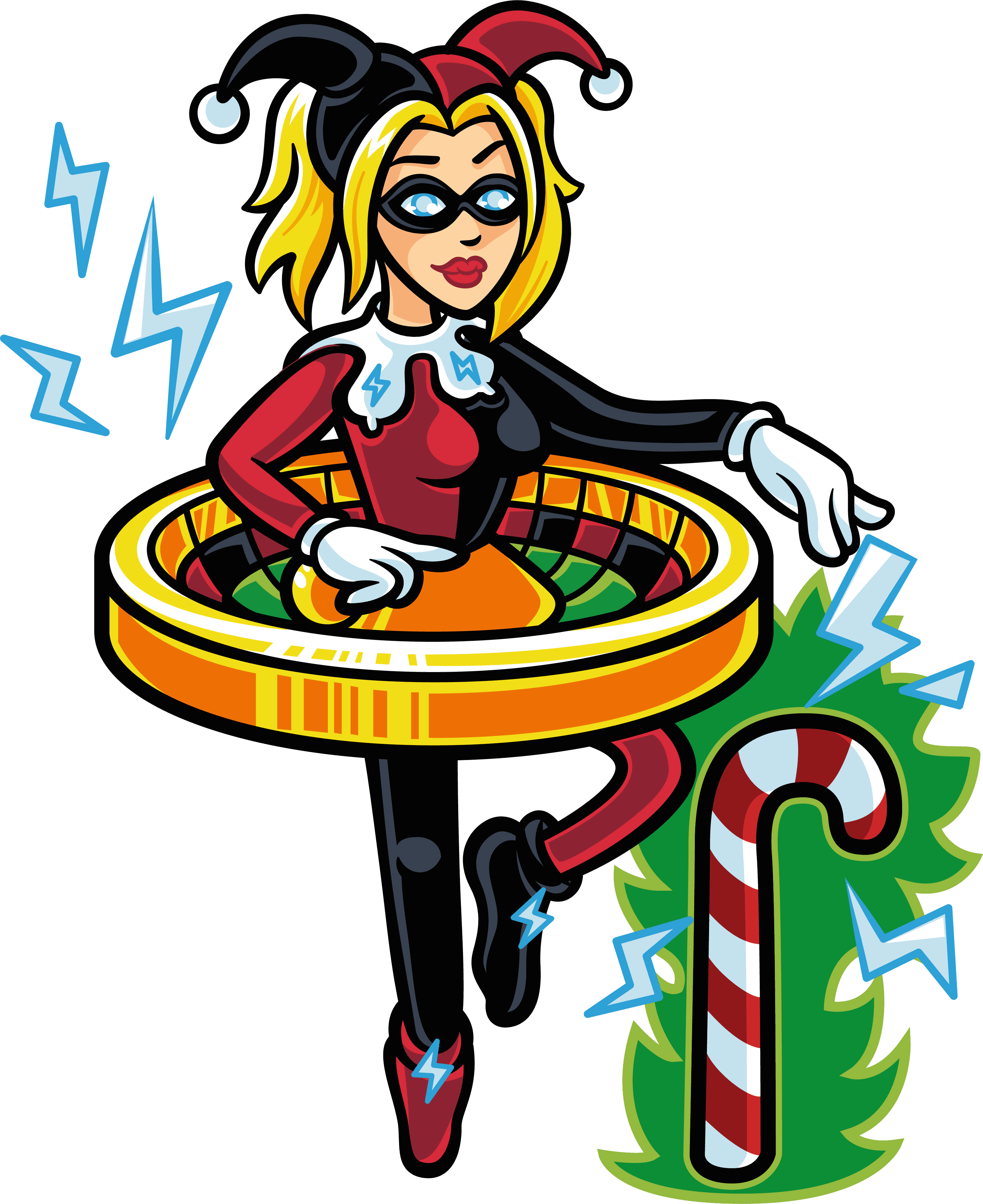 20 Free Spin Birthday Bonus character